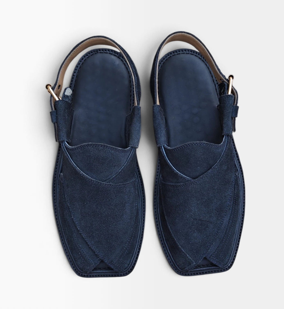 Harbour Dune navy suede chappal, buy online in Pakistan with cash on delivery